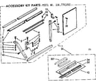Kenmore 1067761892 accessory kit parts diagram