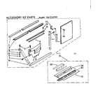 Kenmore 1067762091 accessory kit parts diagram