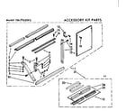 Kenmore 1067762092 accessory kit parts diagram