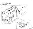 Kenmore 1067762190 accessory kit parts diagram