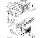 Kenmore 1067762191 cabinet parts diagram