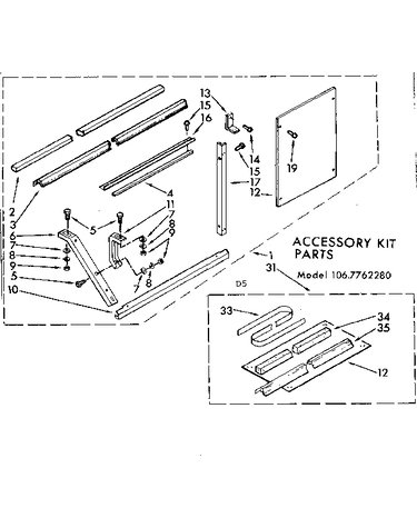 Accessory kit parts