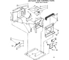 Kenmore 1067770510Z air flow and control parts diagram