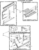 Accessory kit parts