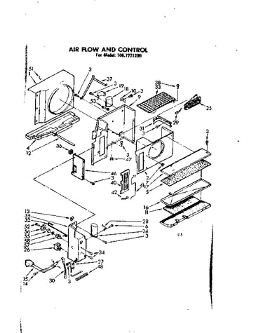 Air flow parts