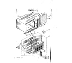 Kenmore 1067771291 cabinet parts diagram