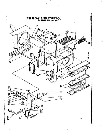 Air flow parts