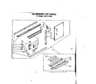 Kenmore 1067771490 accessory kit parts diagram