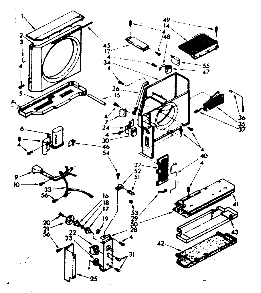 Air flow and control parts