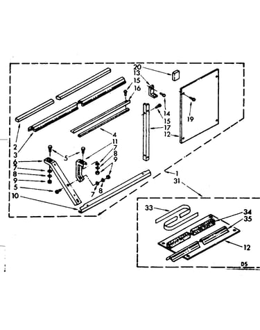 Accessory kit parts