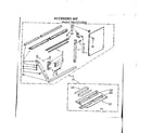 Kenmore 1067771491Z accessory kit parts diagram