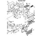 Kenmore 1067771540 air flow parts diagram
