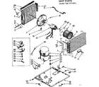Kenmore 1067771590 unit parts diagram