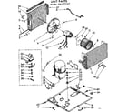Kenmore 1067771591 unit parts diagram