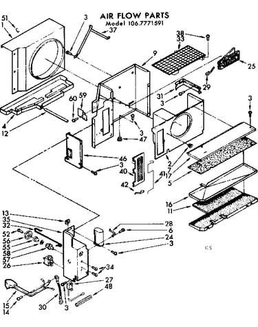 Air flow parts