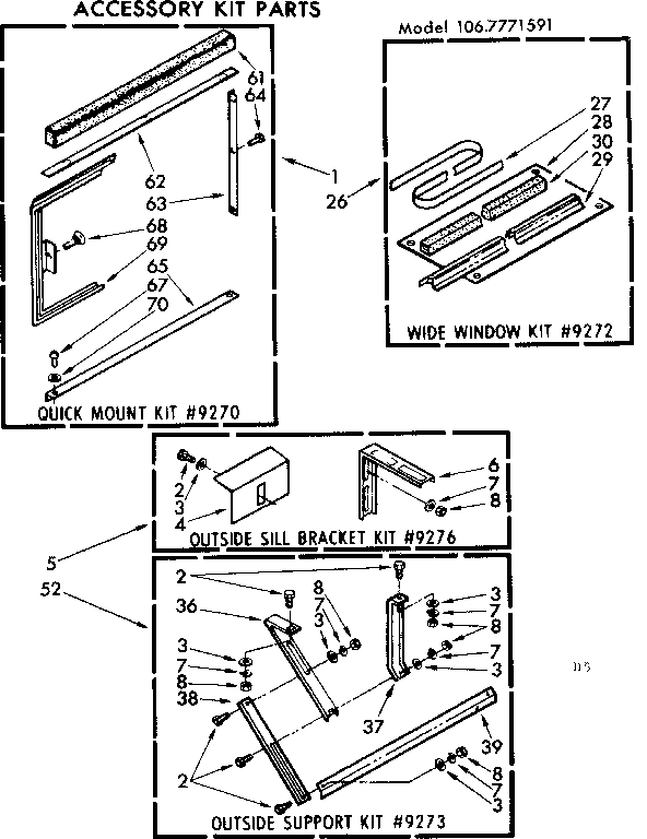 ACCESSORY KIT PARTS