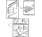 Kenmore 1067771592 accessory kit parts diagram