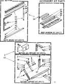 Accessory kit parts