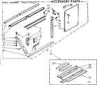 Kenmore 1067771811 accessory parts diagram