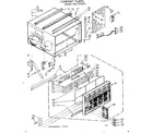 Kenmore 1067771870 cabinet parts diagram