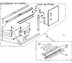 Kenmore 1067771890 accessory kit parts diagram