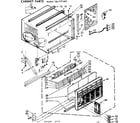 Kenmore 1067771891 cabinet parts diagram
