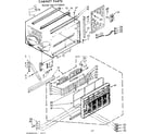 Kenmore 1067772092 cabinet parts diagram