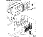 Kenmore 1067772190 cabinet parts diagram