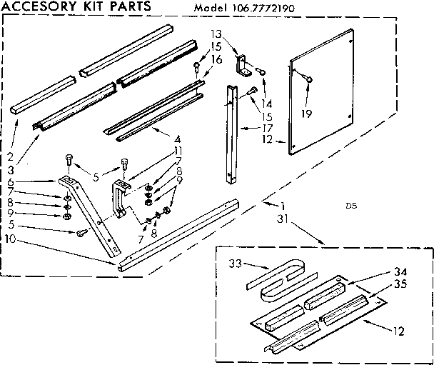 ACCESSORY KIT PARTS