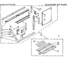 Kenmore 1067772190Z accessory kit parts diagram