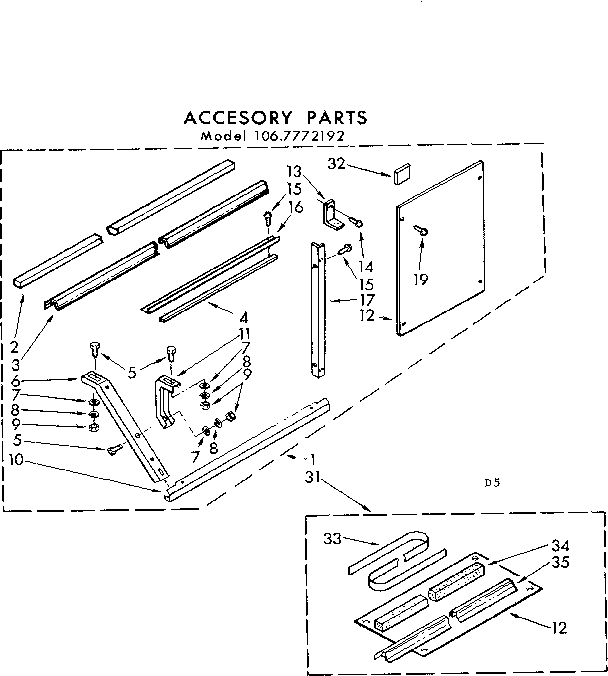 Accessory parts