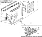 Kenmore 1067772193 accessory parts diagram