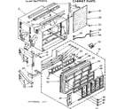 Kenmore 1067772991Z cabinet parts diagram