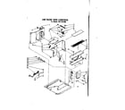 Kenmore 1067781080 air flow and control parts diagram