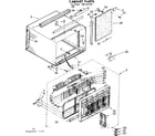 Kenmore 1067781140 cabinet parts diagram