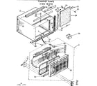 Kenmore 1067781181 cabinet parts diagram