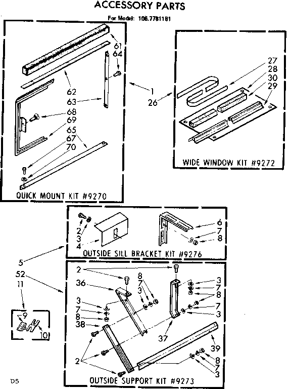 Accessory parts