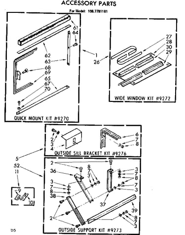 Accessory parts