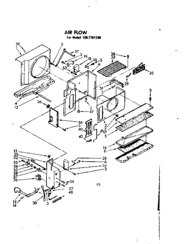 Air flow parts