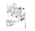 Kenmore 1067781291 air flow parts diagram