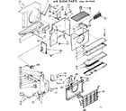 Kenmore 1067781540 air flow parts diagram