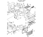 Kenmore 1067781541 air flow parts diagram