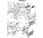 Kenmore 1067781542 air flow parts diagram