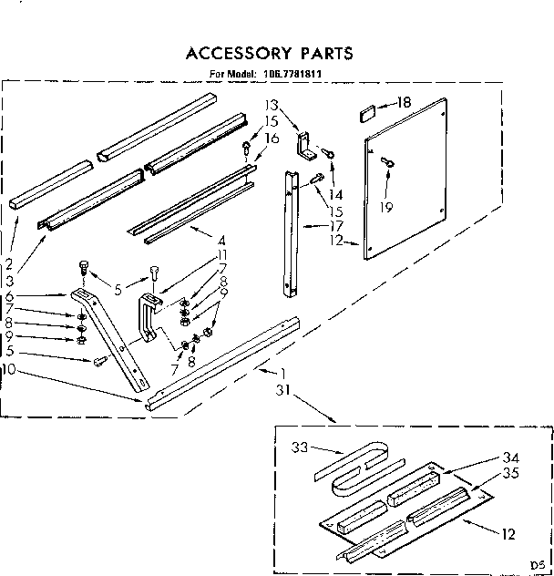 Accessory parts