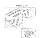 Kenmore 1067781840 accessory kit parts diagram