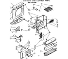 Kenmore 1067781880 air flow and control parts diagram