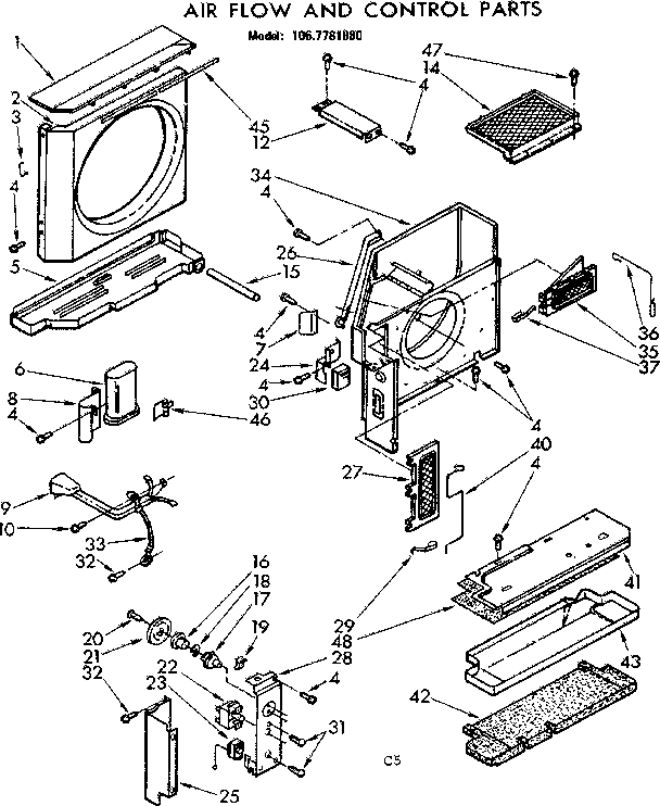 AIR FLOW AND CONTROL PARTS