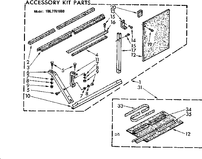 ACCESSORY KIT PARTS