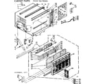 Kenmore 1067781890 cabinet parts diagram