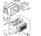 Kenmore 1067782090 cabinet parts diagram